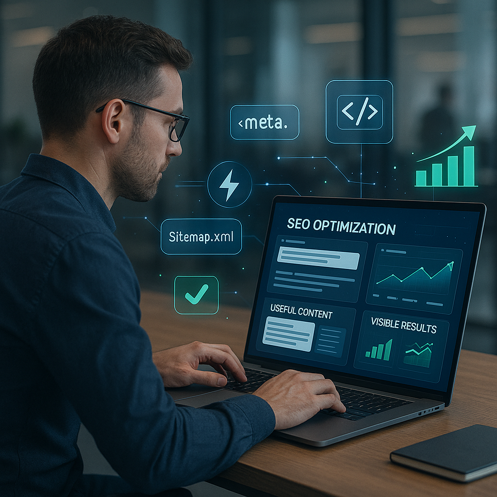 SEO inteligente con IA en GEDX